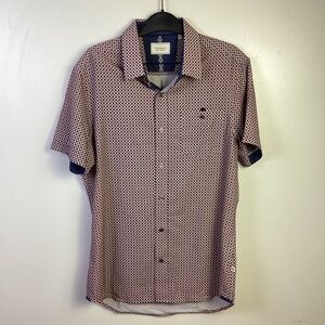 7 Diamonds Shirt Mens 4 Way Stretch Feel The Vibe Sz S